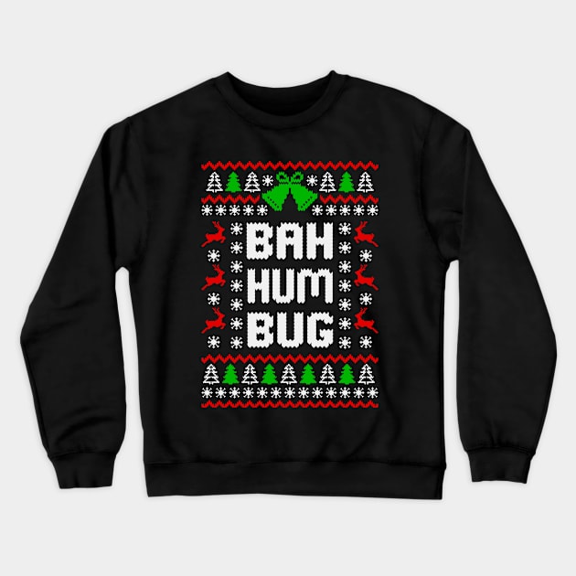 Bah Humbug Funny Christmas T Shirt Crewneck Sweatshirt by Hobbybox